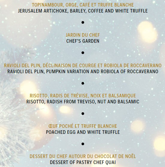 Menu Menu
