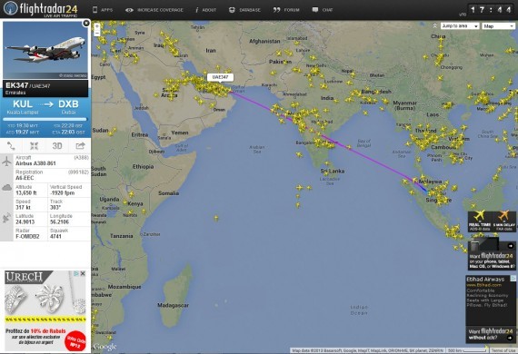 Flight radar 04 Flight radar 04
