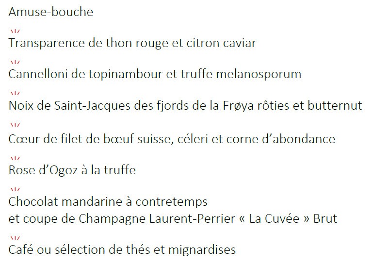 Menu Menu