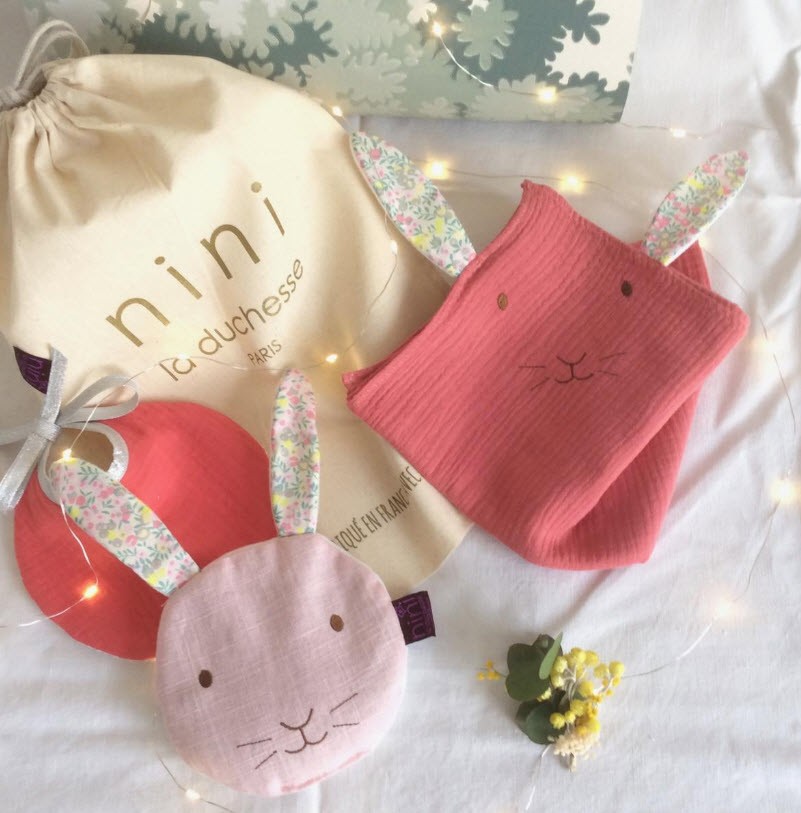 Nini La Duchesse Pochette de naissance Jeannot Lapin Nini La Duchesse Pochette de naissance Jeannot Lapin