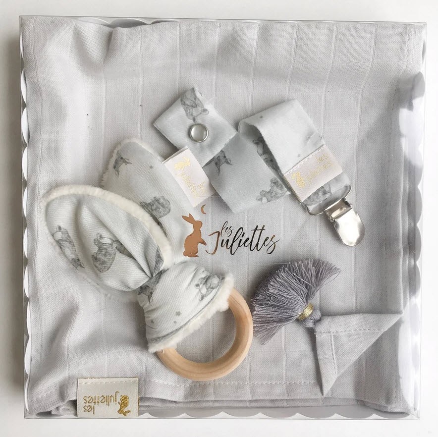 Les Juliettes Coffret cadeau lapin Les Juliettes Coffret cadeau lapin