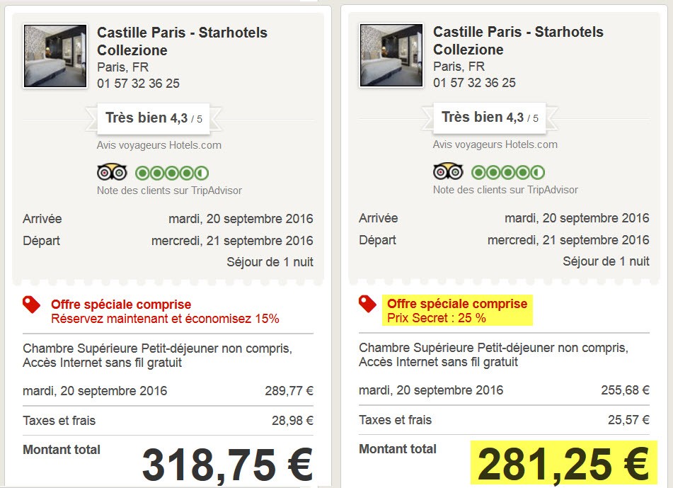 Payer son hotel moins cher Payer son hotel moins cher