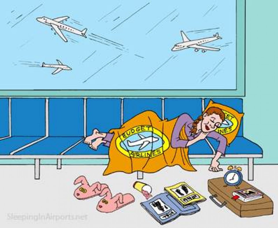 Conseils pour dormir dans un aéroport !