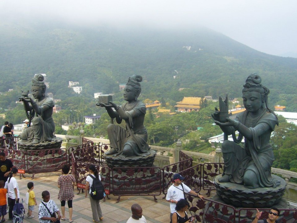 Big Buddha sur Lantau Island