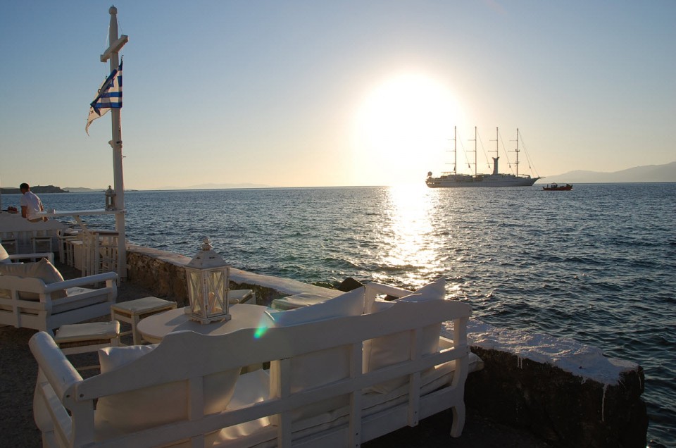 Mykonos et son bord de mer Mykonos et son bord de mer