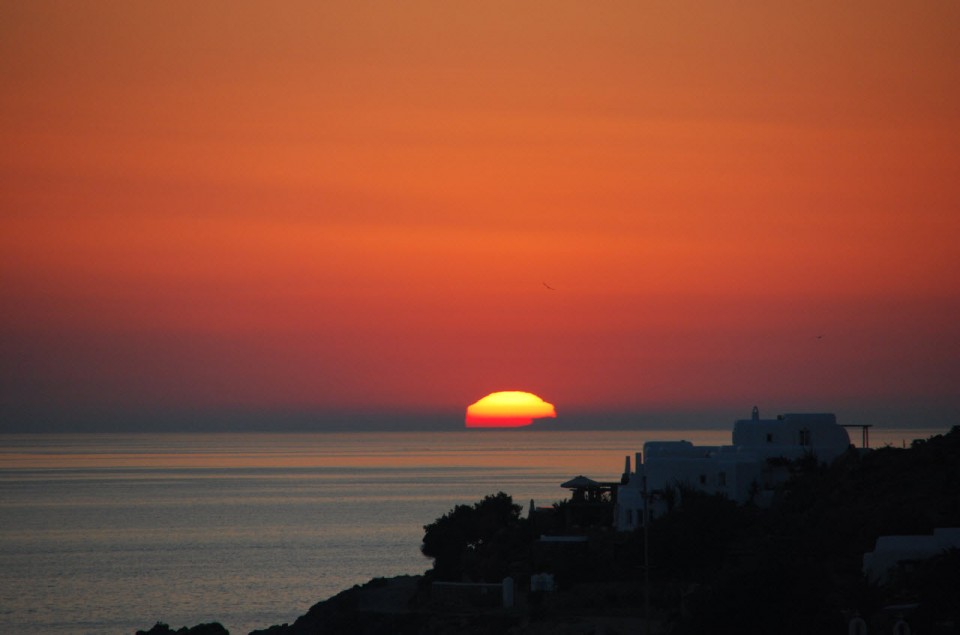 Coucher de soleil sur Mykonos (8)