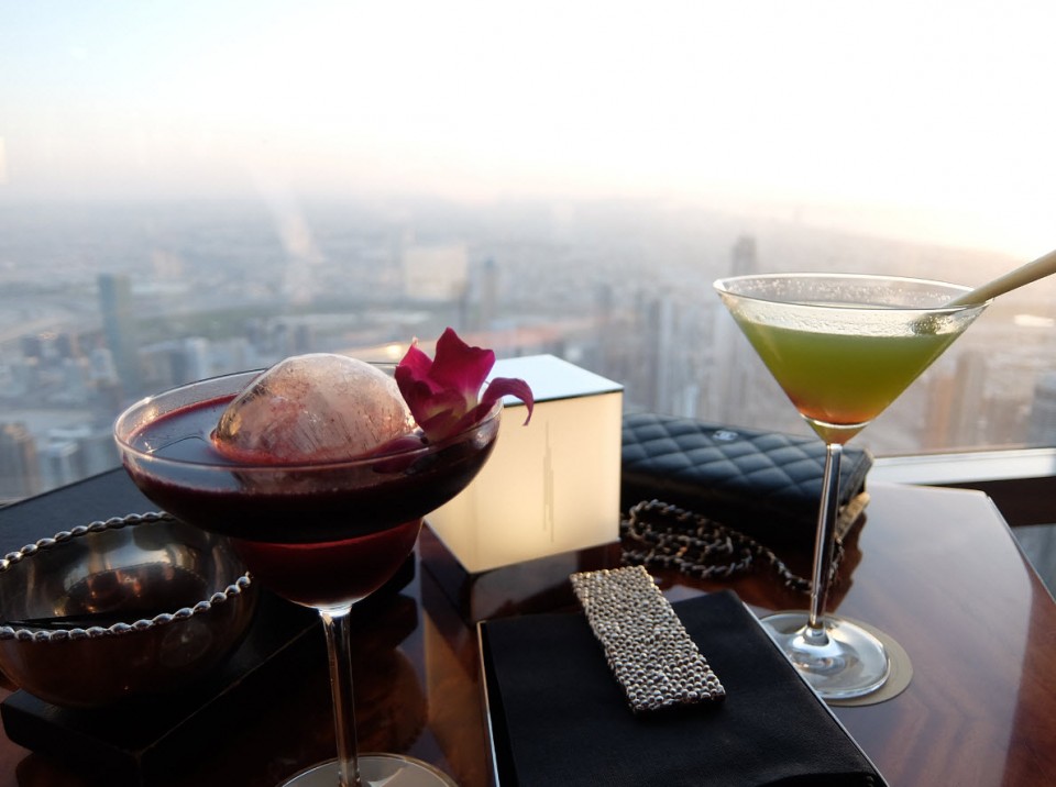 Une soirée romantique à l'At.Mosphere Lounge Burj Khalifa Dubai
