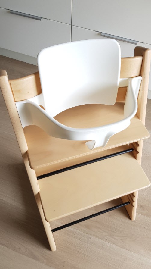 A table avec la chaisehaute Tripp Trapp de Stokke Inspiration for