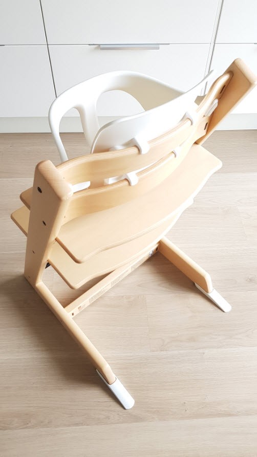 A table avec la chaisehaute Tripp Trapp de Stokke Inspiration for