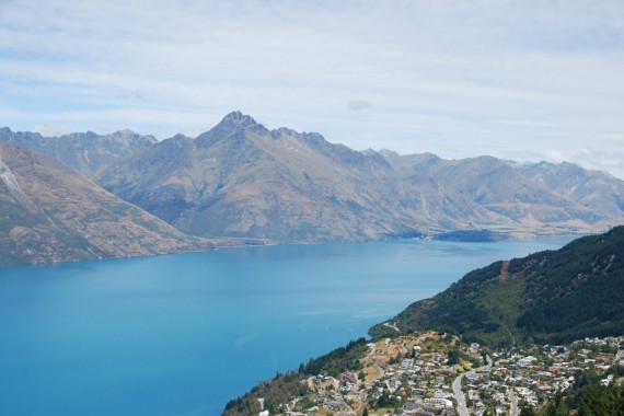 Queenstown from the top 15