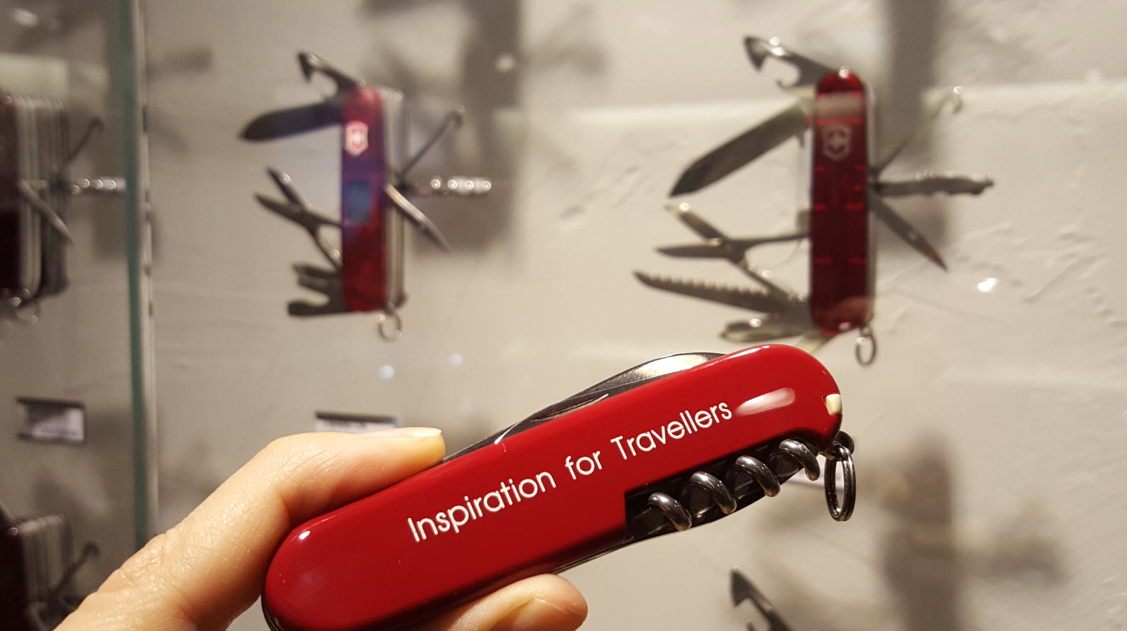 Couteau Victorinox Inspiration for Travellers