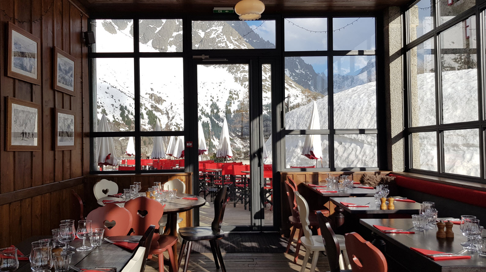 Restaurant Sibuet Mer de Glace Chamonix