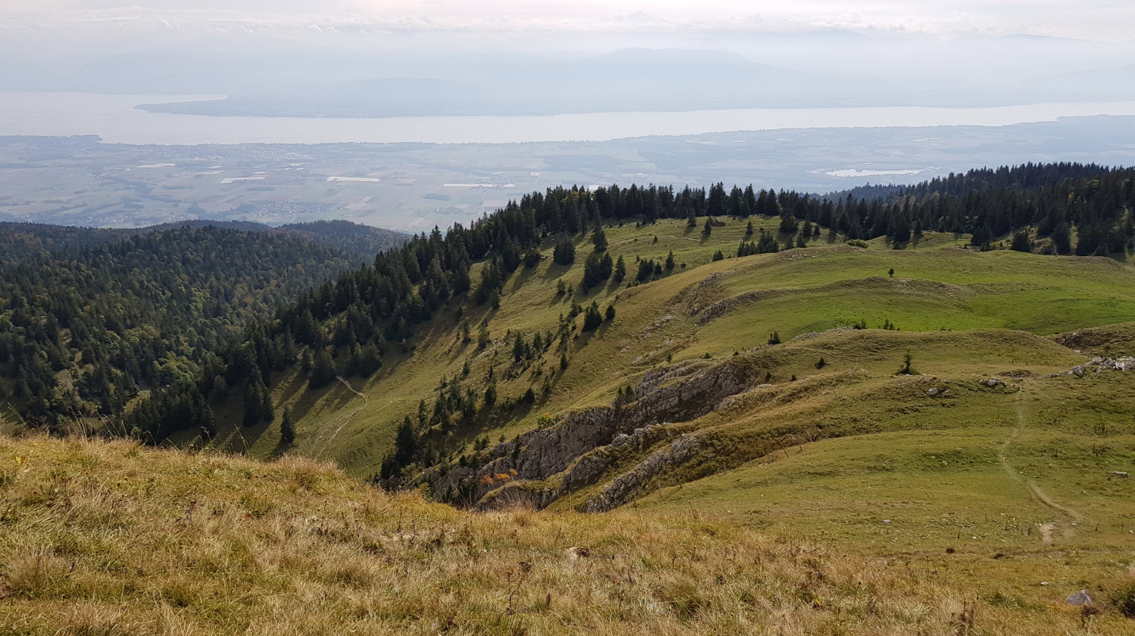 Point de vue panoramique Vaud Suisse