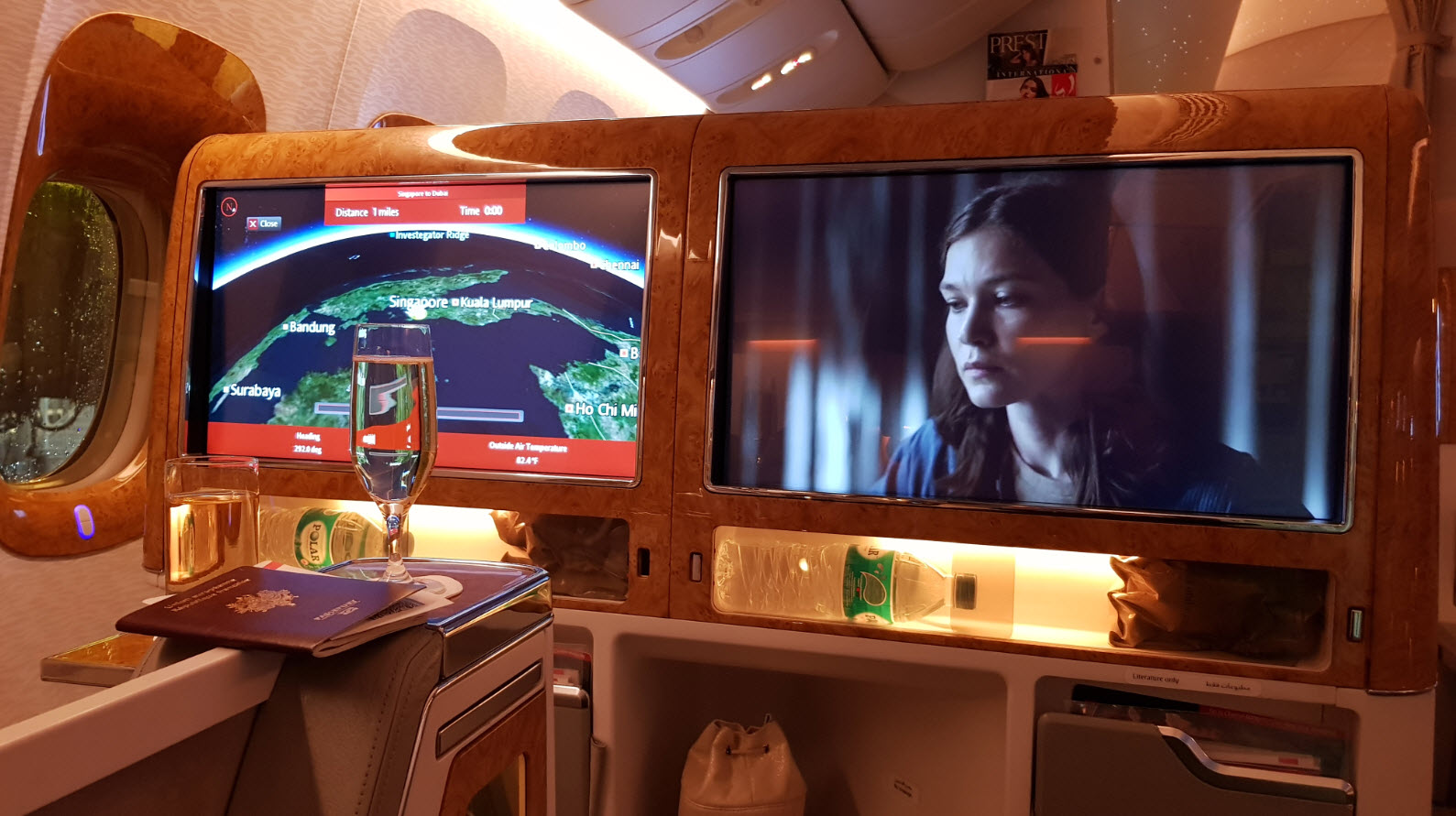 Business Class Emirates 777
