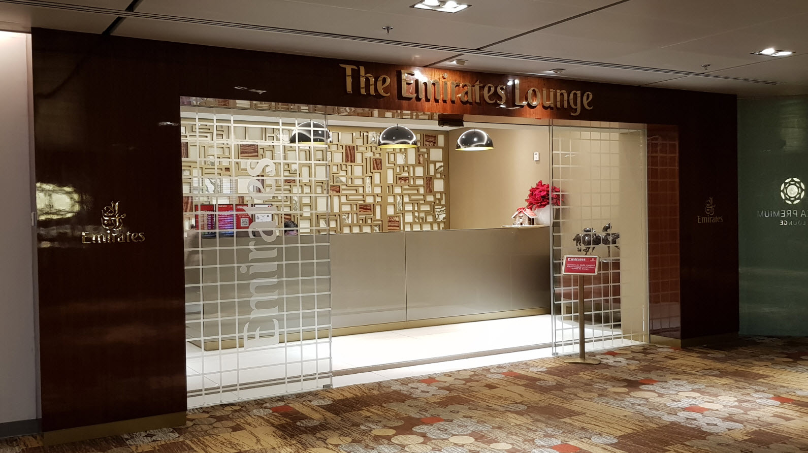 Emirates Business Lounge Singapour