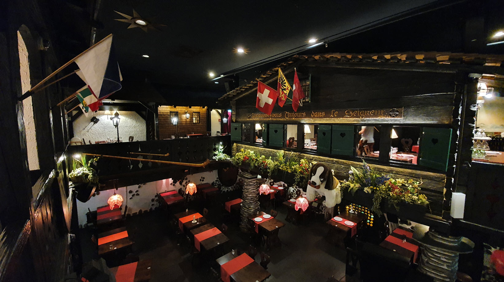 Où manger une fondue à Genève le restaurant Edelweiss Inspiration