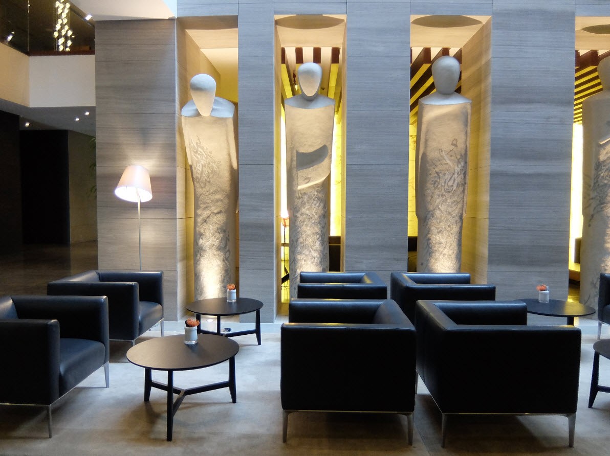 Lobby InterContinental Dubai Marina Lobby InterContinental Dubai Marina