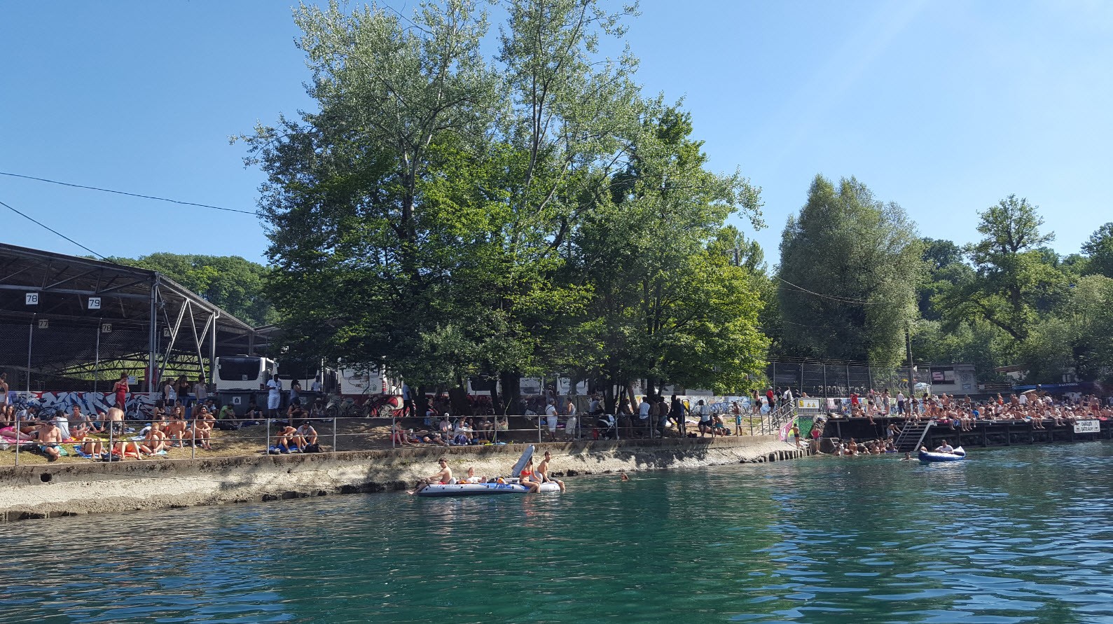 Baignade Rhone Geneve Baignade Rhone Geneve