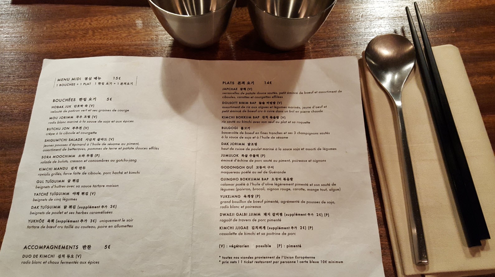 Menu Mee Paris Menu Mee Paris