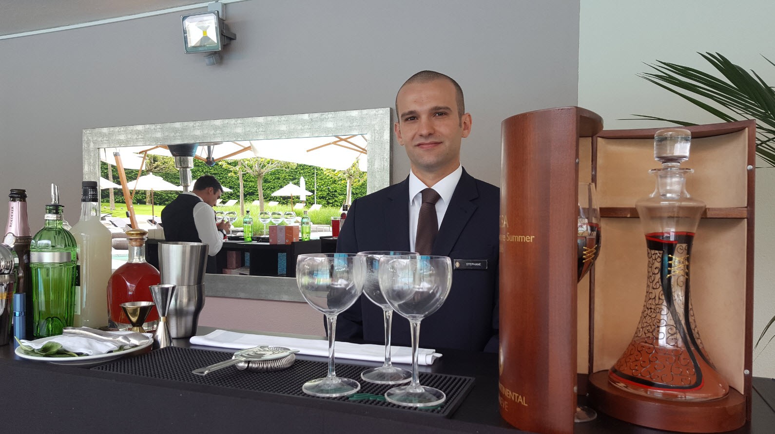 Barman InterContinental Geneve Barman InterContinental Geneve