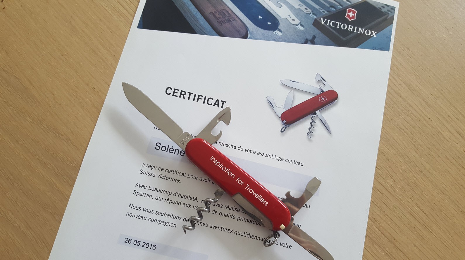 Personnaliser son couteau Victorinox Personnaliser son couteau Victorinox