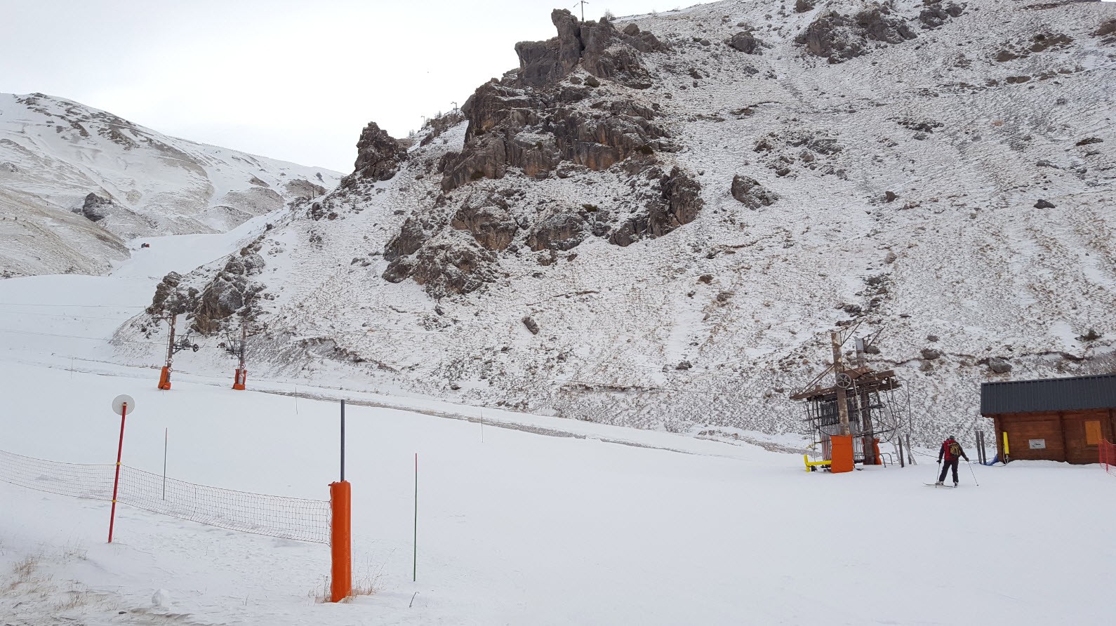 Haut du teleski Haut du teleski