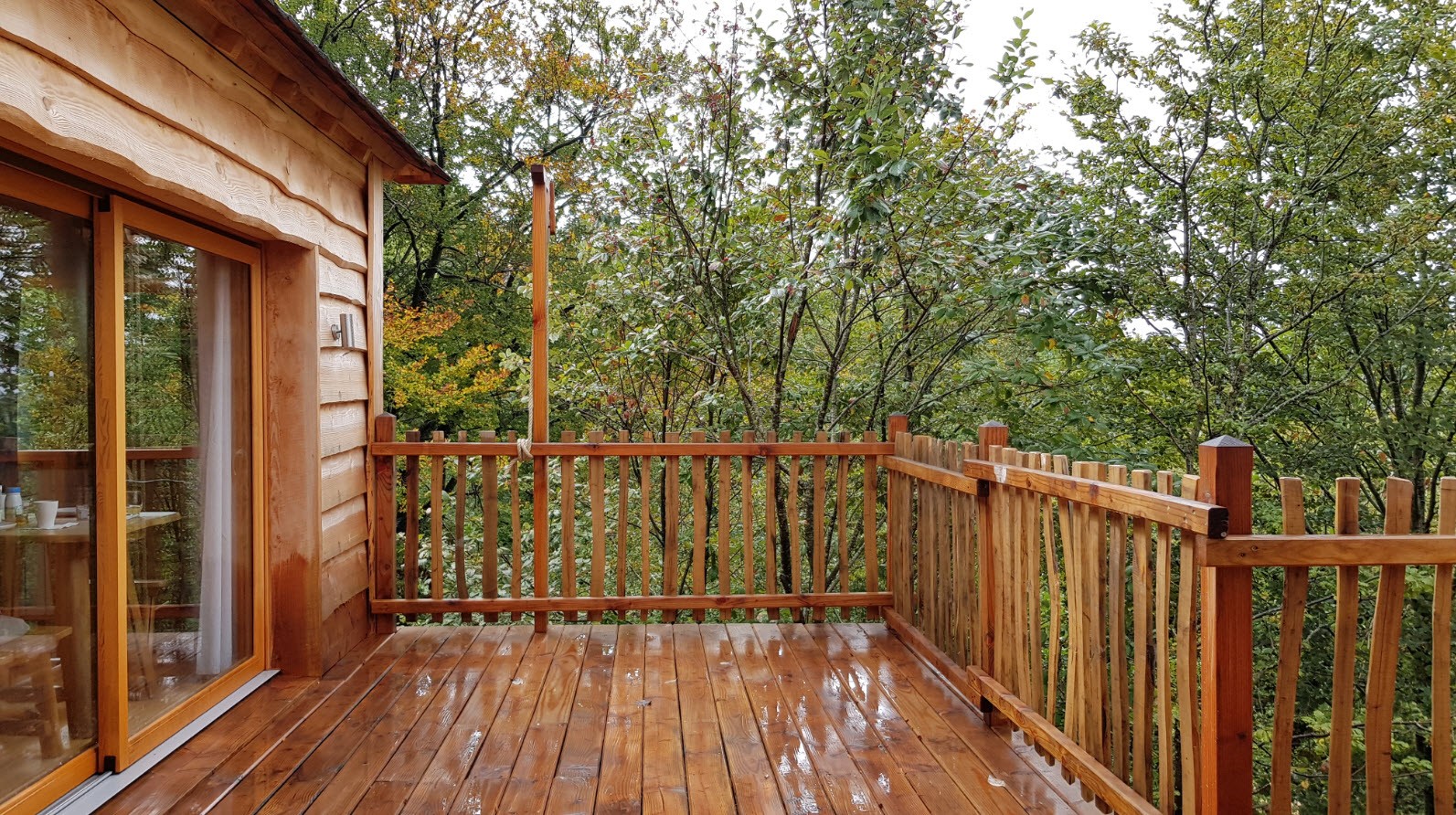 Terrasse avec jacuzzi et vue Terrasse avec jacuzzi et vue