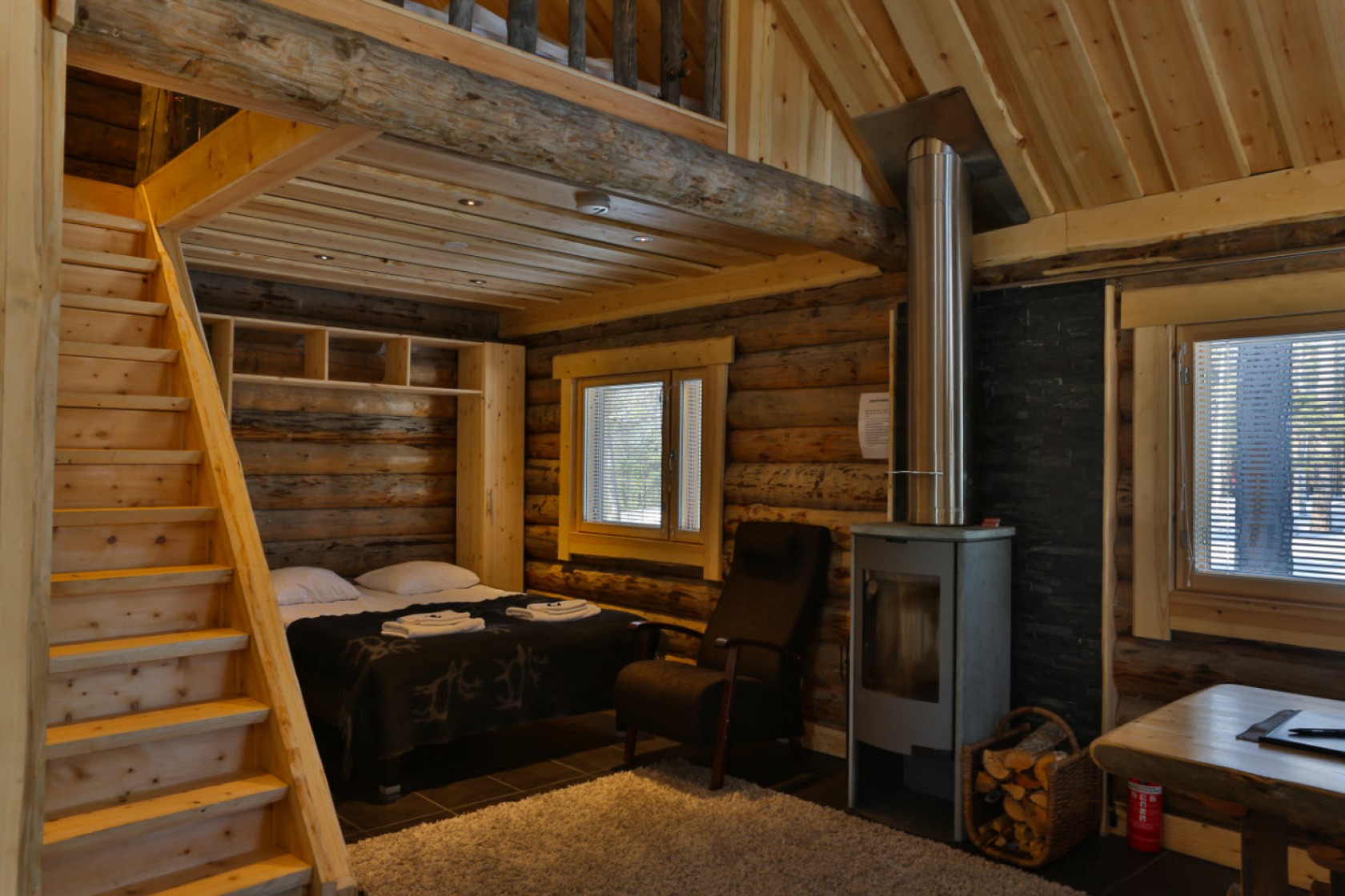 Nellim Log Cabins