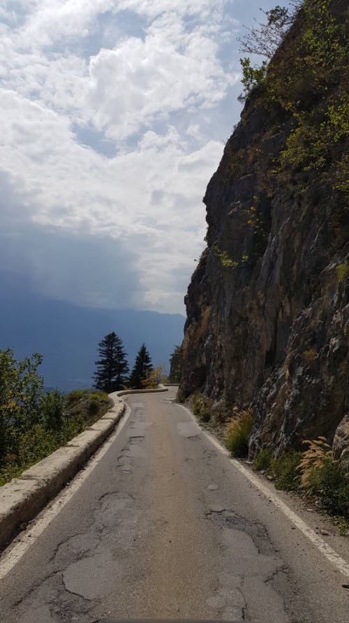 Route acces Tseuzier Valais Route acces Tseuzier Valais