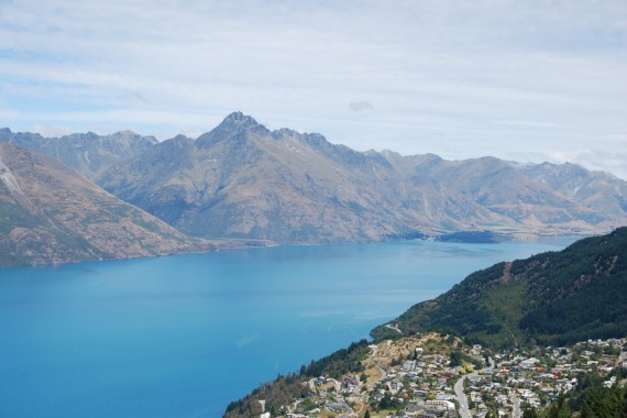 Queenstown from the top 15 Queenstown from the top 15