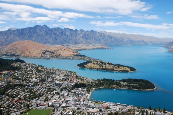Queenstown from the top 19 Queenstown from the top 19