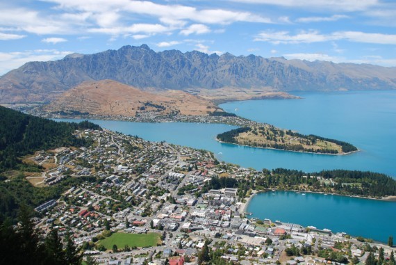 Queenstown from the top 13 Queenstown from the top 13