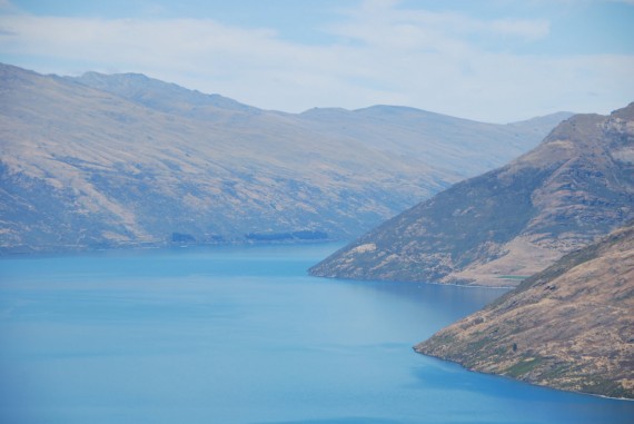 Queenstown from the top 14 Queenstown from the top 14