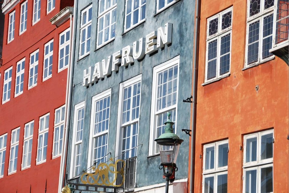Les façades colorées de Copenhague
