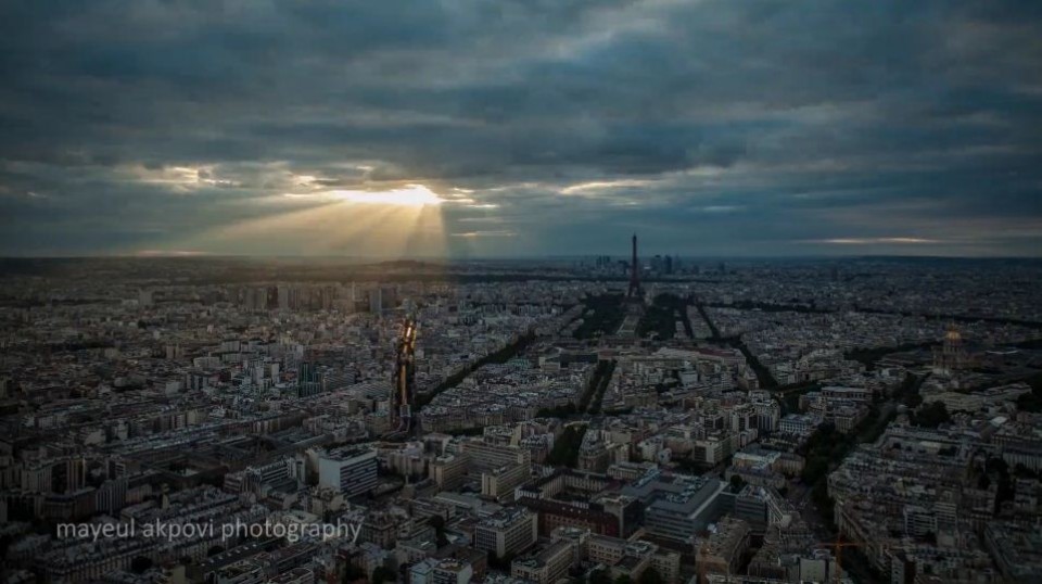Time lapse Paris (vidéo)