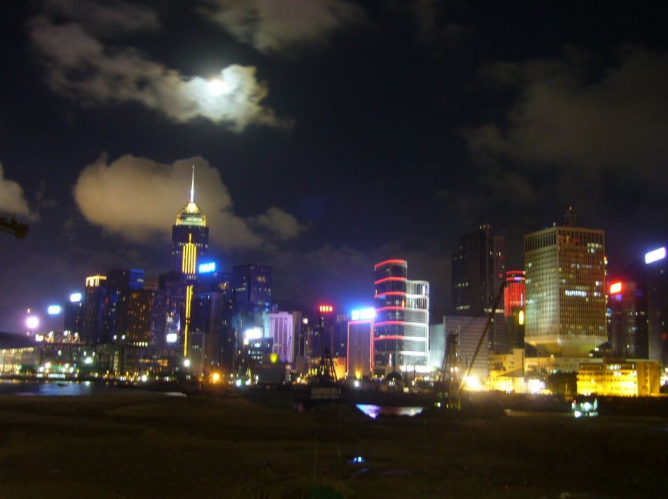 Hong-Kong by night