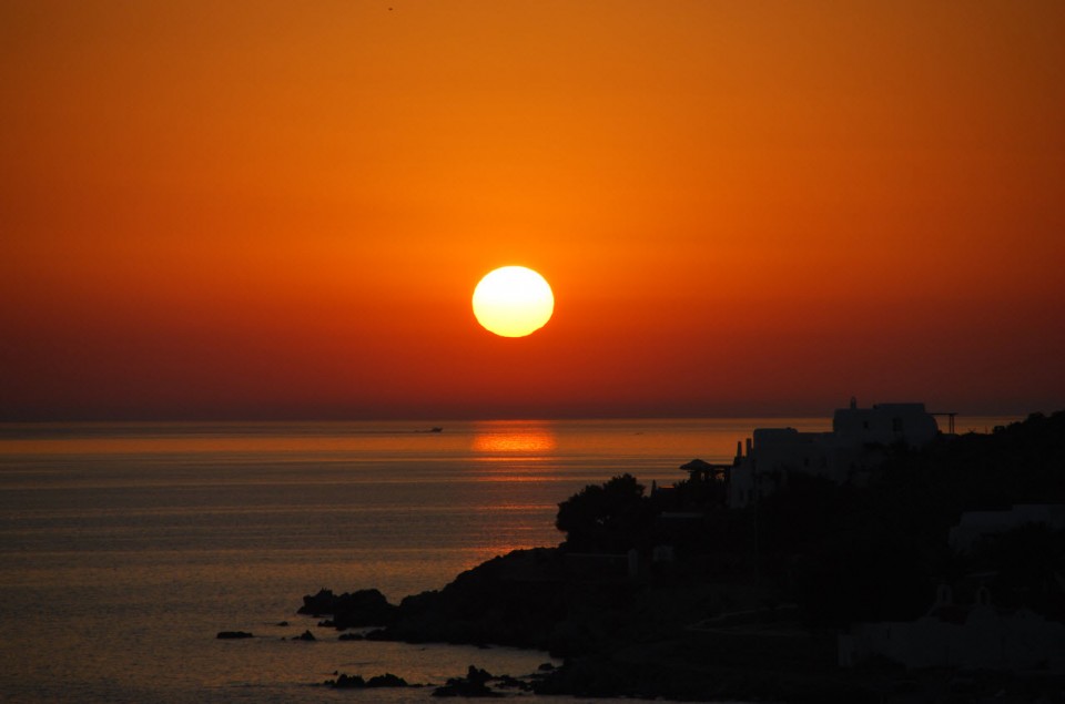 Coucher de soleil sur Mykonos (5)