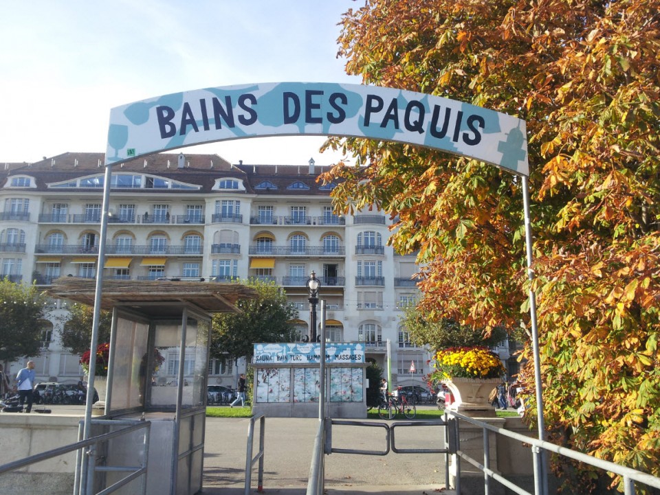 Les Bains des Paquis à Genève