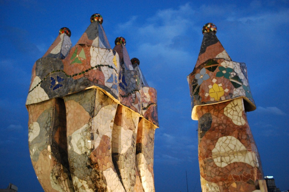 La Casa Batlló de Gaudí à Barcelone