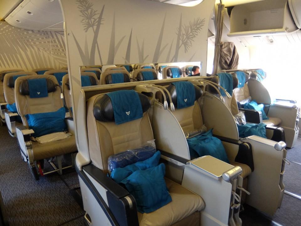 Air Austral classe Confort (Paris – La Réunion – Paris)
