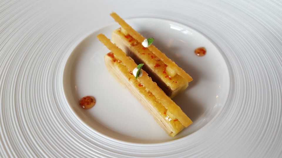 Déjeuner chez Peter Knogl, 3 étoiles Michelin, au Cheval Blanc à Bâle