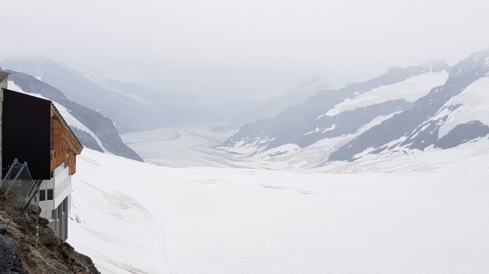 Découverte du glacier Jungfrau Top of Europe