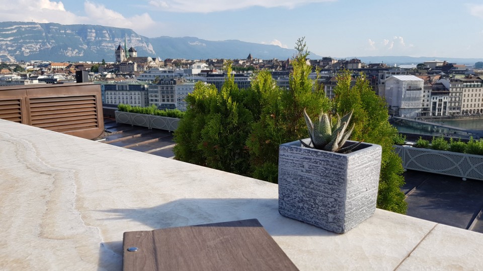 Le plus chic rooftop de Genève