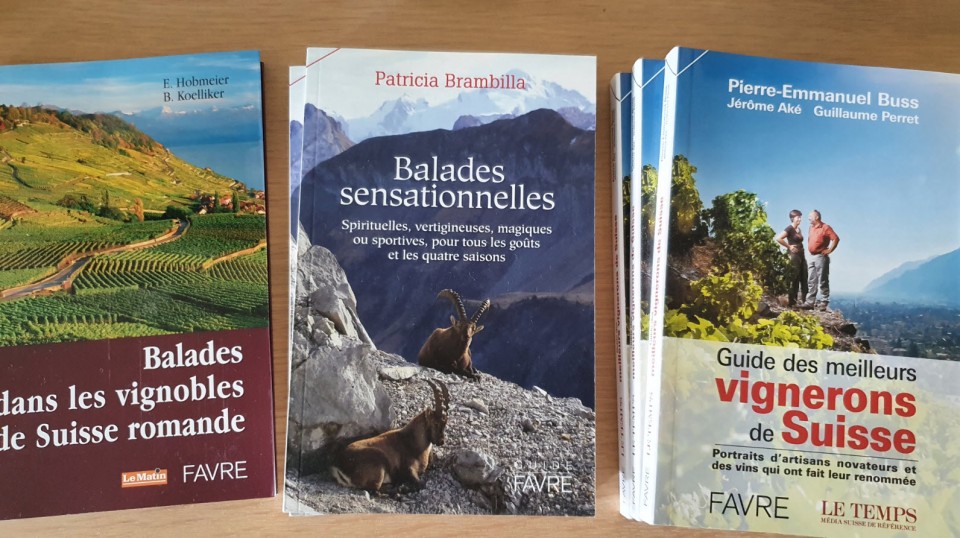 A gagner: des livres sur la Suisse des Editions Favre
