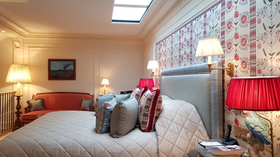 Séjour dans la Loft Suite Elizabeth Taylor au Beau-Rivage à Genève