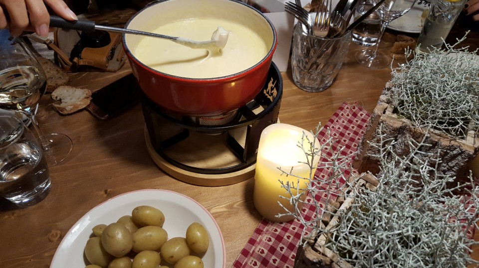 Manger une bonne fondue a geneve